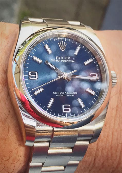 rolex 116000 blue review|oyster perpetual 36 tiffany blue.